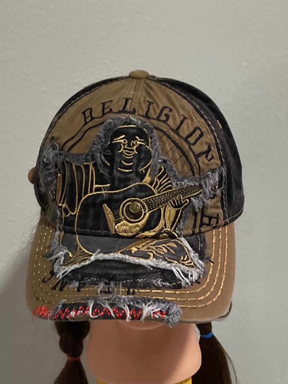 True religion Trucker hat.